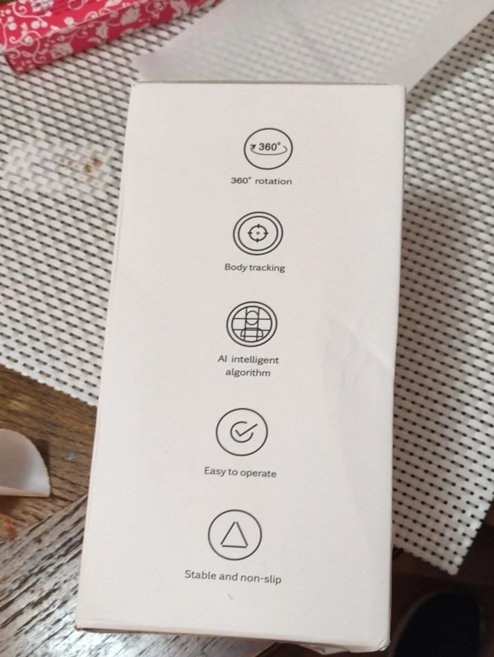 Smartphone 360° Auto Tracking Mount - Black